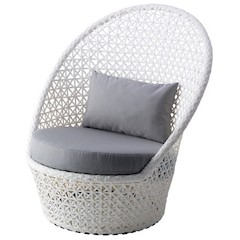 Fauteuil, de, jardin, en, résine, tressée, Maroc, Casablanca,  Agadir,