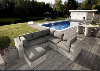 salon de jardin en rotin 