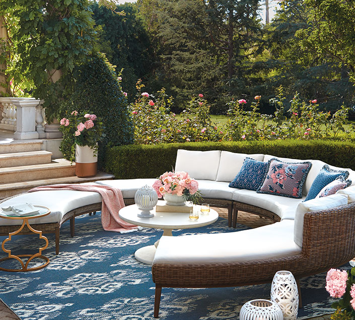 salon de jardin en rotin 